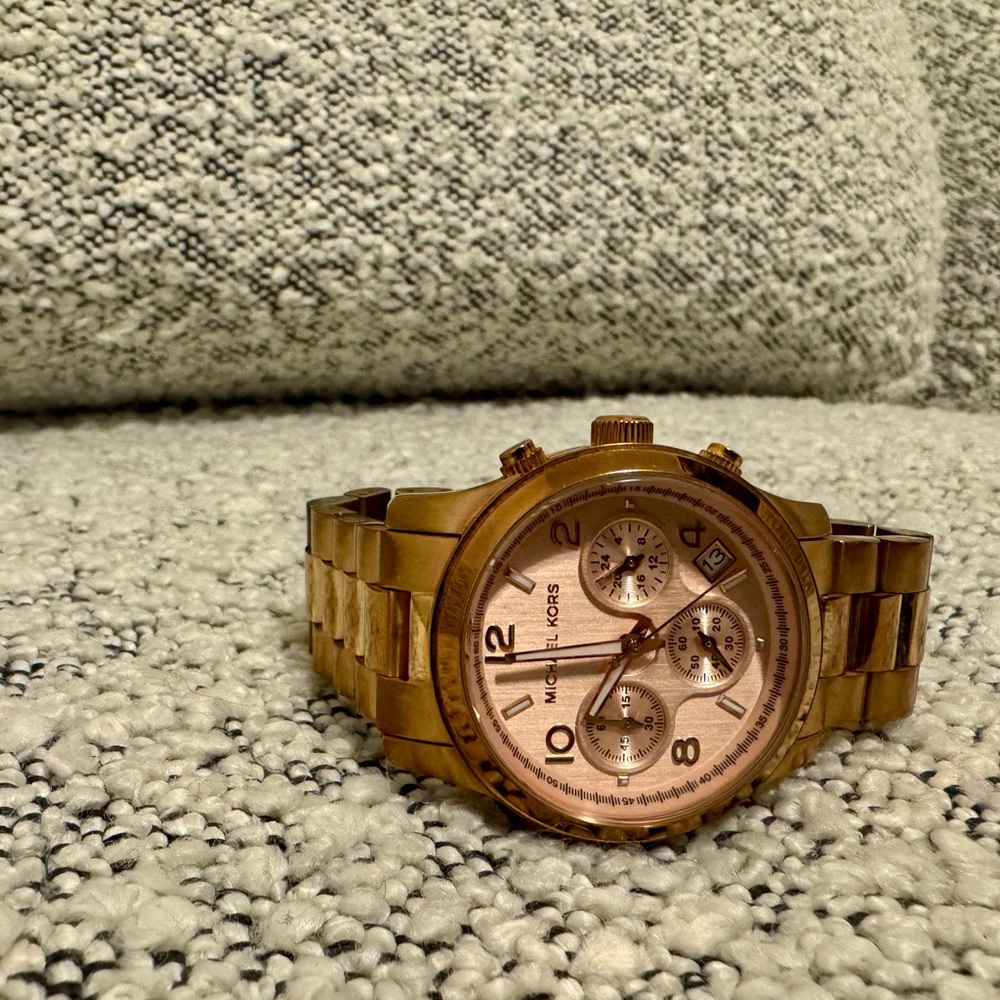 Michael Kors Rose Gold Chronograph Women’s Watch